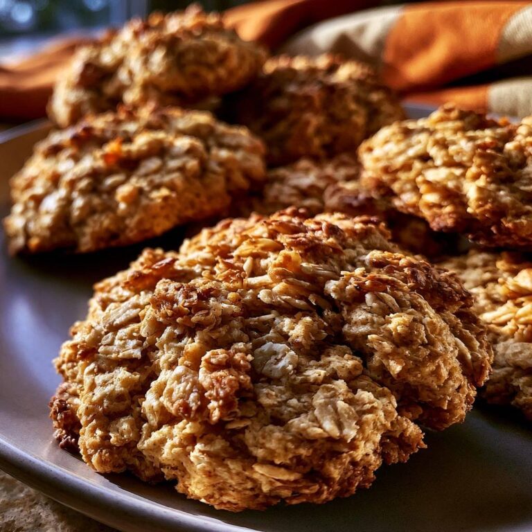 Goldbraune Haferflocken-Cookies: Außen knusprig, innen zart