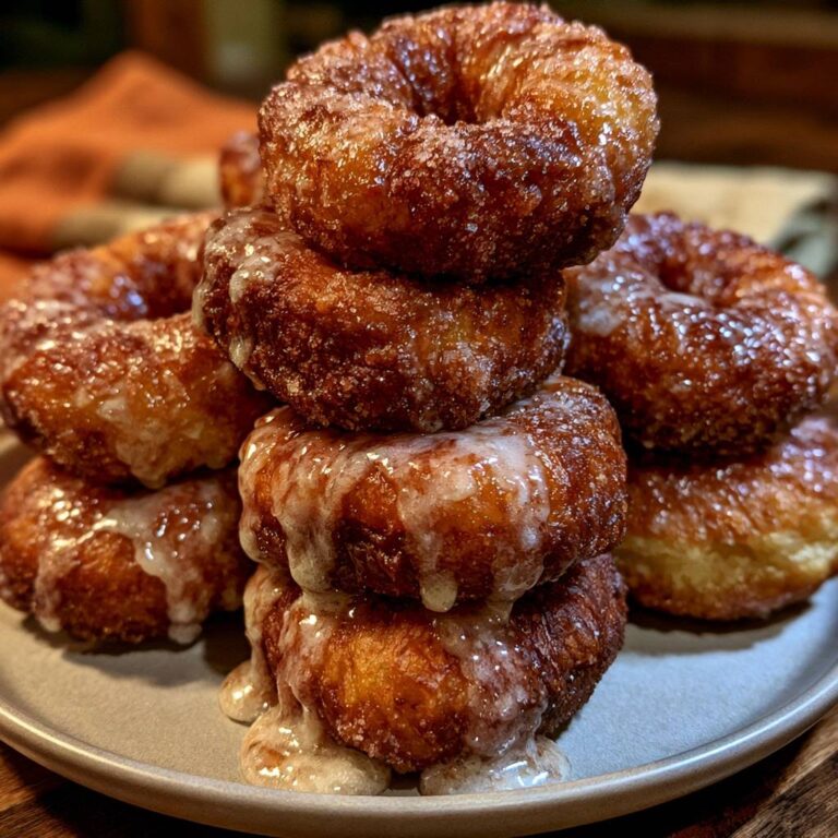 Goldbraune Zimt-Zucker-Donuts: Außen knusprig, innen fluffig