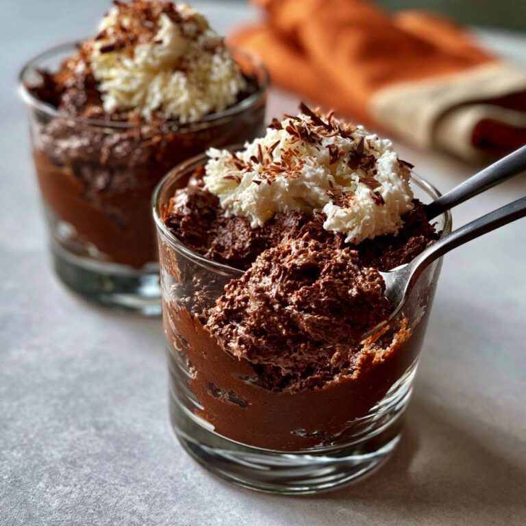 Luftige Mousse au Chocolat: Das Geheimnis für Standfestigkeit