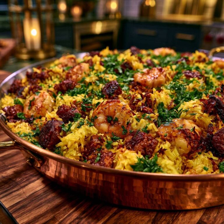 Mediterrane Garnelen-Reispfanne: Rezept für lockeren Reis