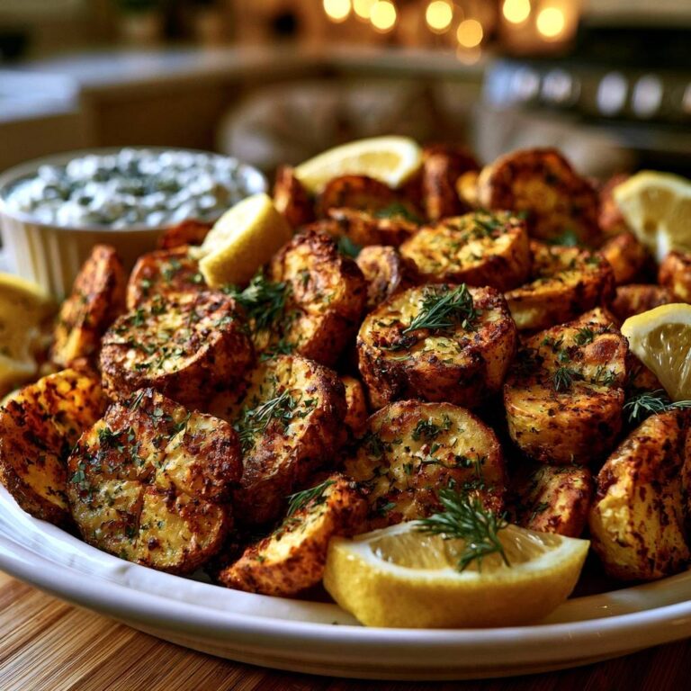 Mediterrane Zitronen-Knoblauch-Kartoffeln: Extrem knusprig