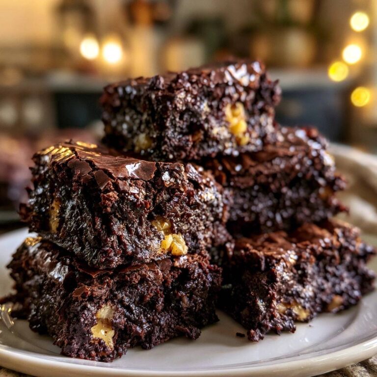 Saftige Walnuss-Brownies: Das Rezept für perfekte Fudgy-Textur