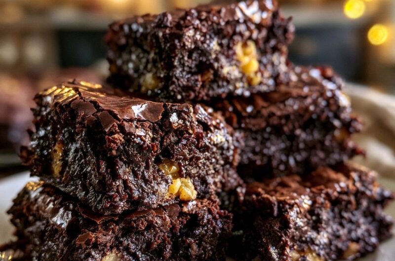 Saftige Walnuss-Brownies