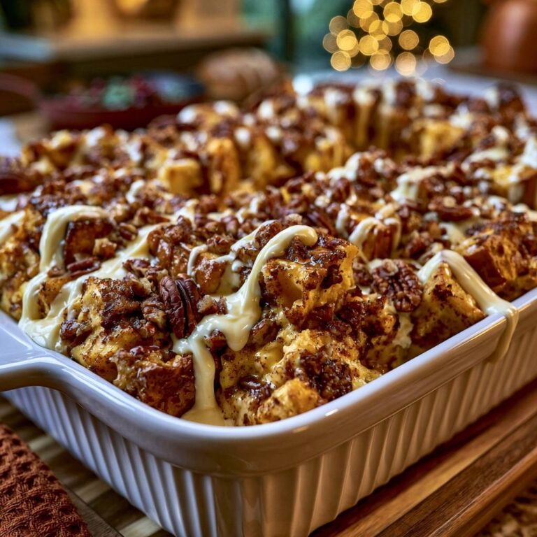 Zimtschnecken-Auflauf mit Pekannüssen: Das beste Brunch-Rezept