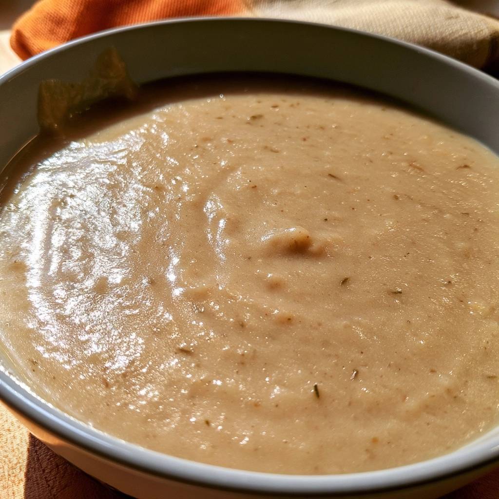 Cremige Maronensuppe mit Kürbis, Apfel und Majoran