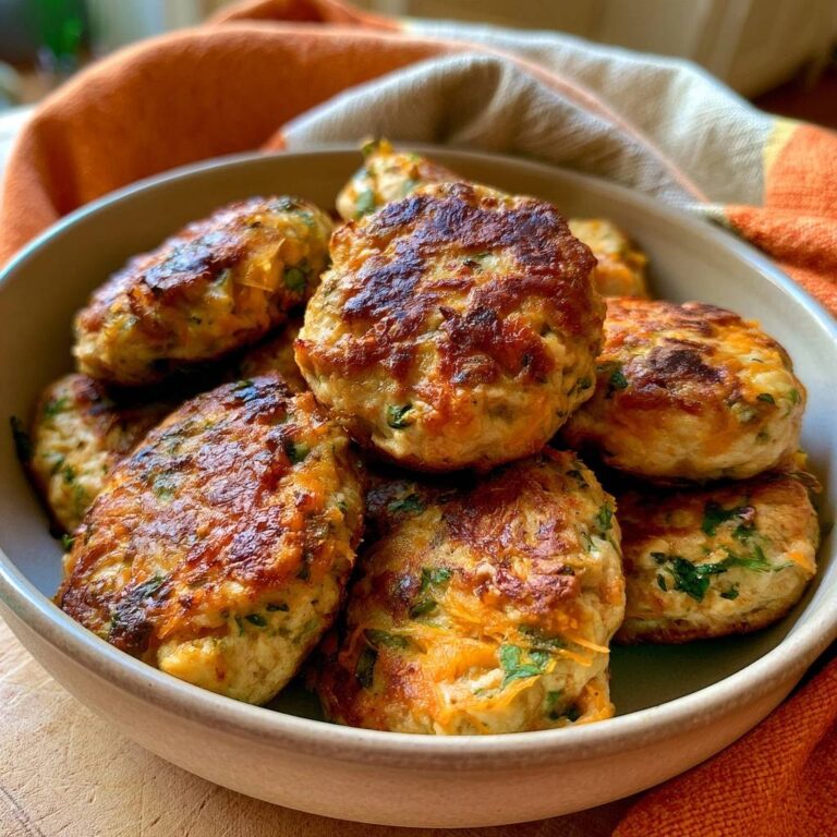 Hähnchen-Kürbis-Frikadellen mit Petersilie
