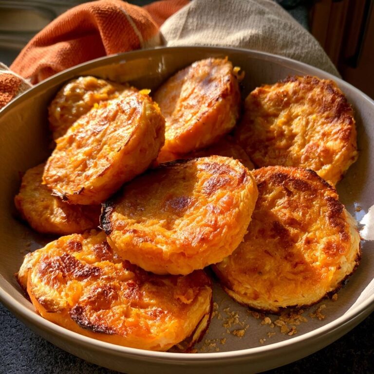Kürbis-Käse-Taler mit Bergkäse