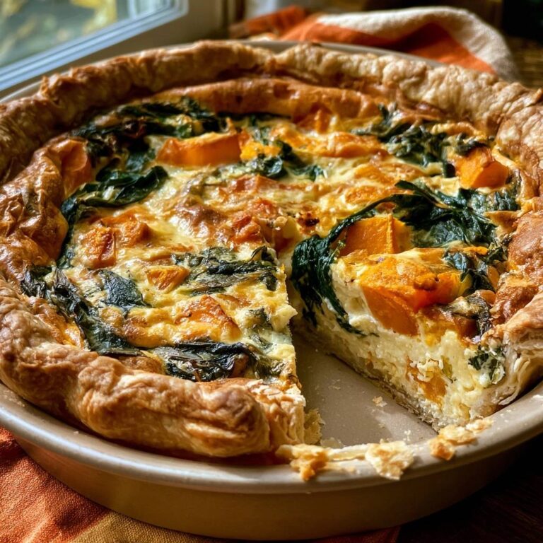 Kürbis-Mangold-Quiche